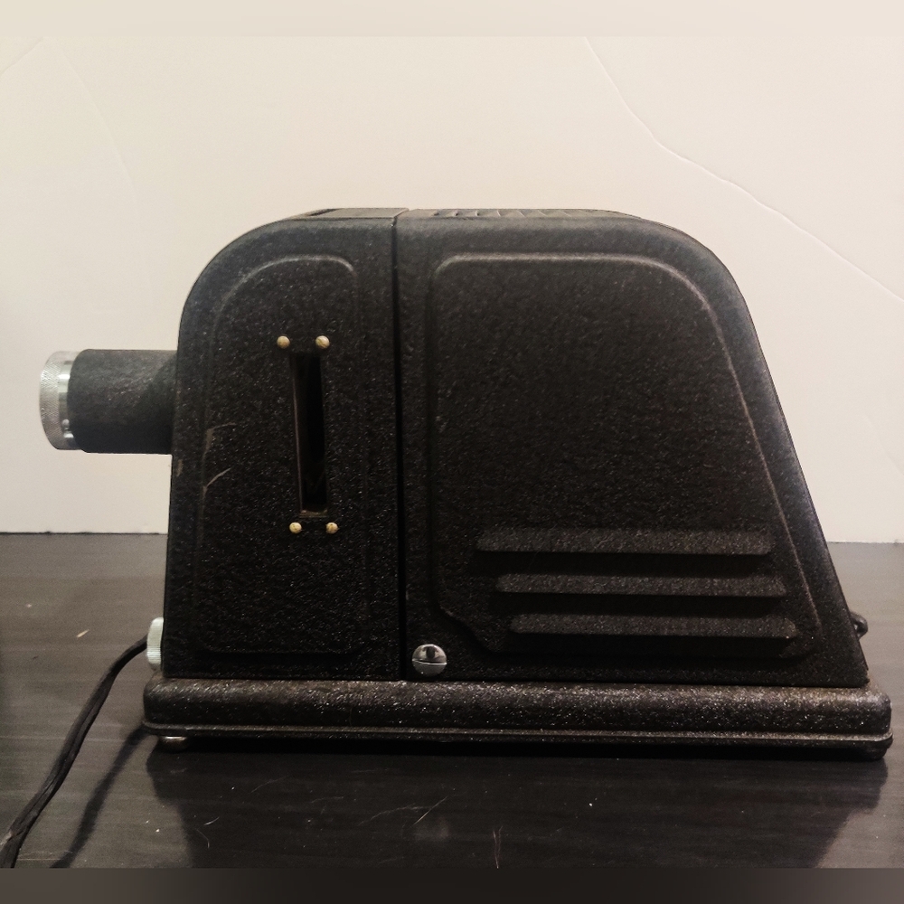 Spencer Delineascope Slide Projector Model Mk 1940's Working 2 Prong Plug In Exc